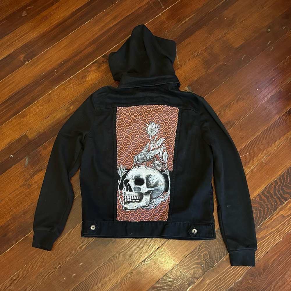 Hand Painted Hooded Jacket